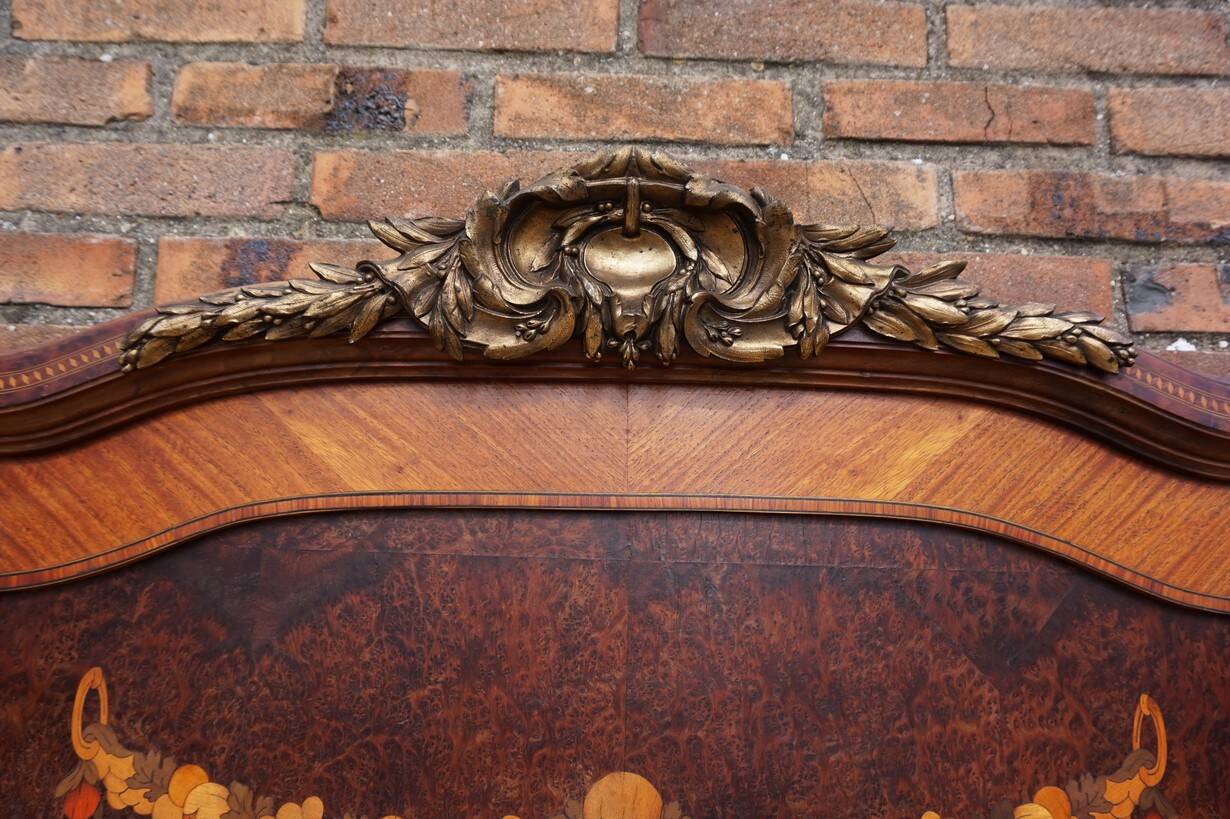 Large 19th Century French Fireplace Mirror