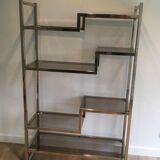 Chromed design shelf