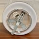 LARGE GLASS WALL LIGHT SCANDINAVIAN DESIGN 1950.