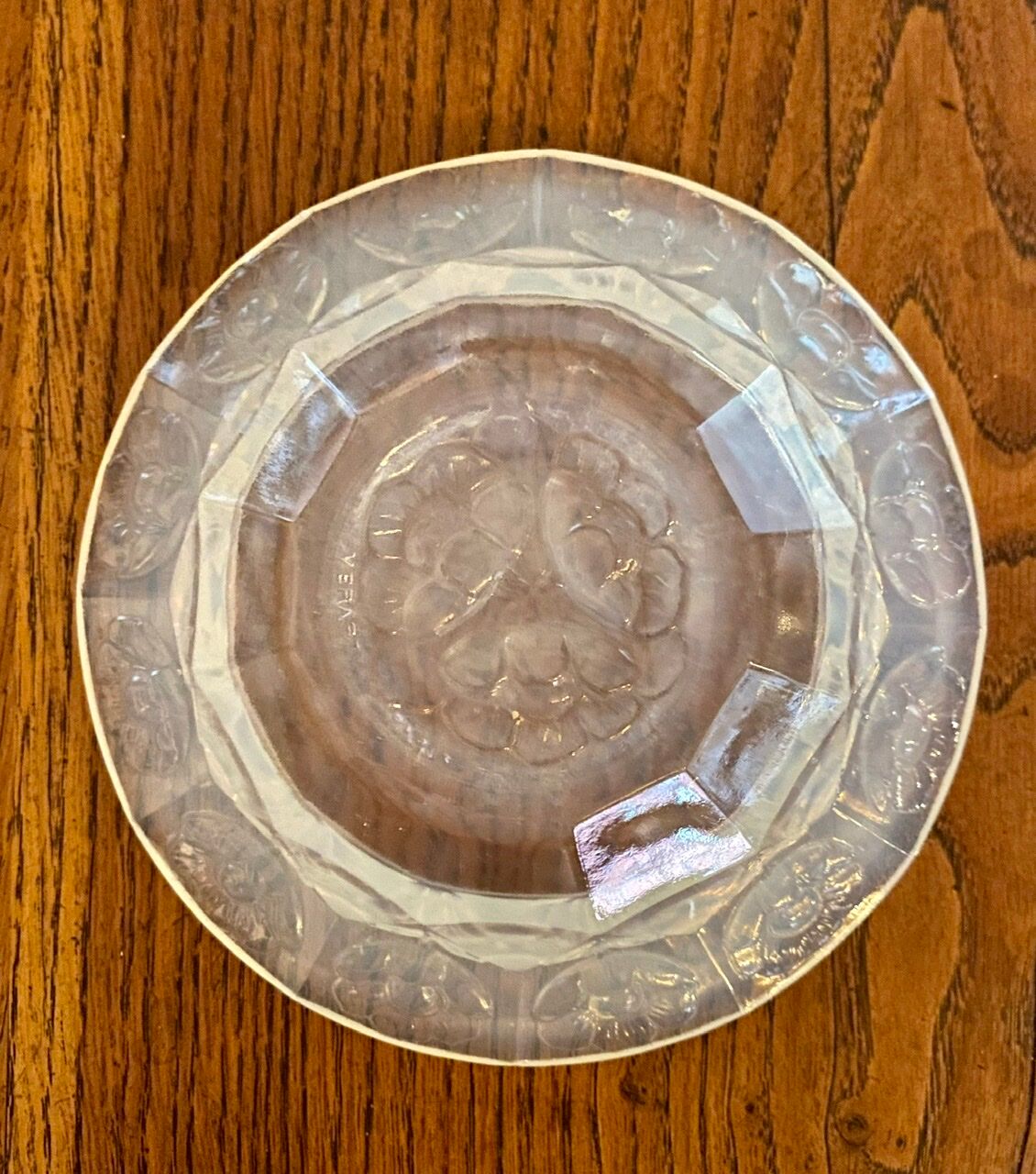 Opalescent glass cup by Verart Paris Numbered 543