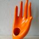 Hand ring sizer, praticality ceramic orange