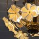 Lustre fleurs vintage 1960s
