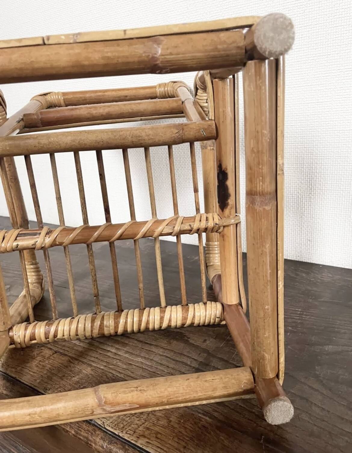 Children's rattan armchair