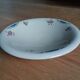 Round hollow dish Art Deco stencil decoration