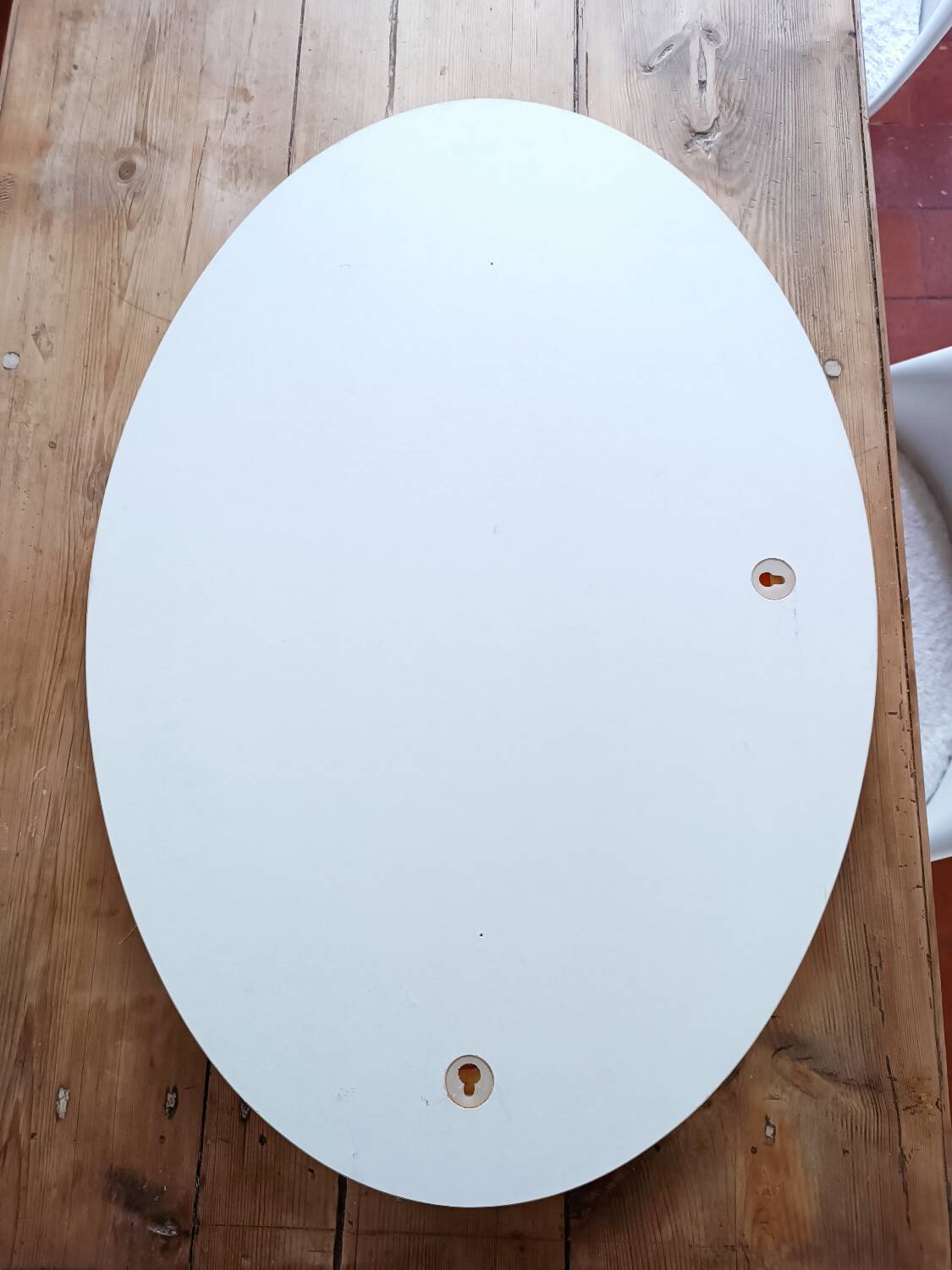 Vintage mirror galvanized metalvetro 1960
