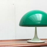 Mid-century green Italian table lamp Toledo by Luigi Massoni for Guzzini, 1960s.