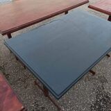 Bistro lot 9 tables and 16 chairs mahieu Jule bry