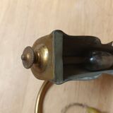 Old notary's lamp, screw-on banker's lamp