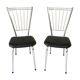 Paire de chaises design 1960-70