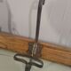 Coat rack wood and metal