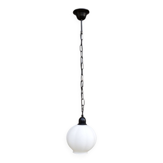 Lampe à suspension de style rustique, Aneta Polska, années 1980.