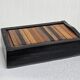 Coffret en ébène de macassar artisanal