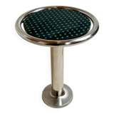 Chrome side table