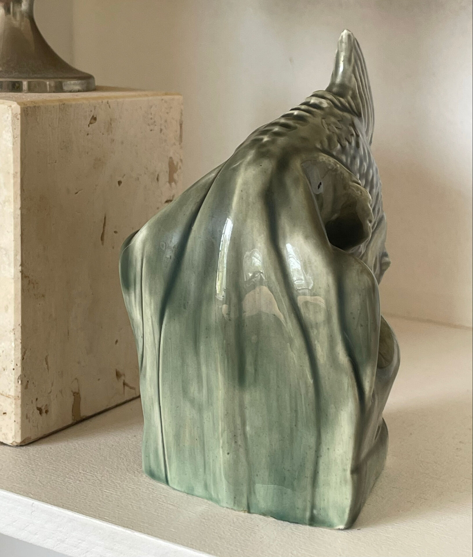Sculpture en céramique émaillée 1970