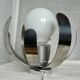 Lampe Oxar de Jocelyne Trocme Design 1970 en aluminium
