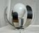 Lampe Oxar de Jocelyne Trocme Design 1970 en aluminium