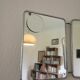 Barber triptych with magnifying mirror 24x19cm