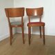 Chaises vintage bistrot