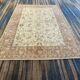 Vintage Large Pastel Carpet with Flowers