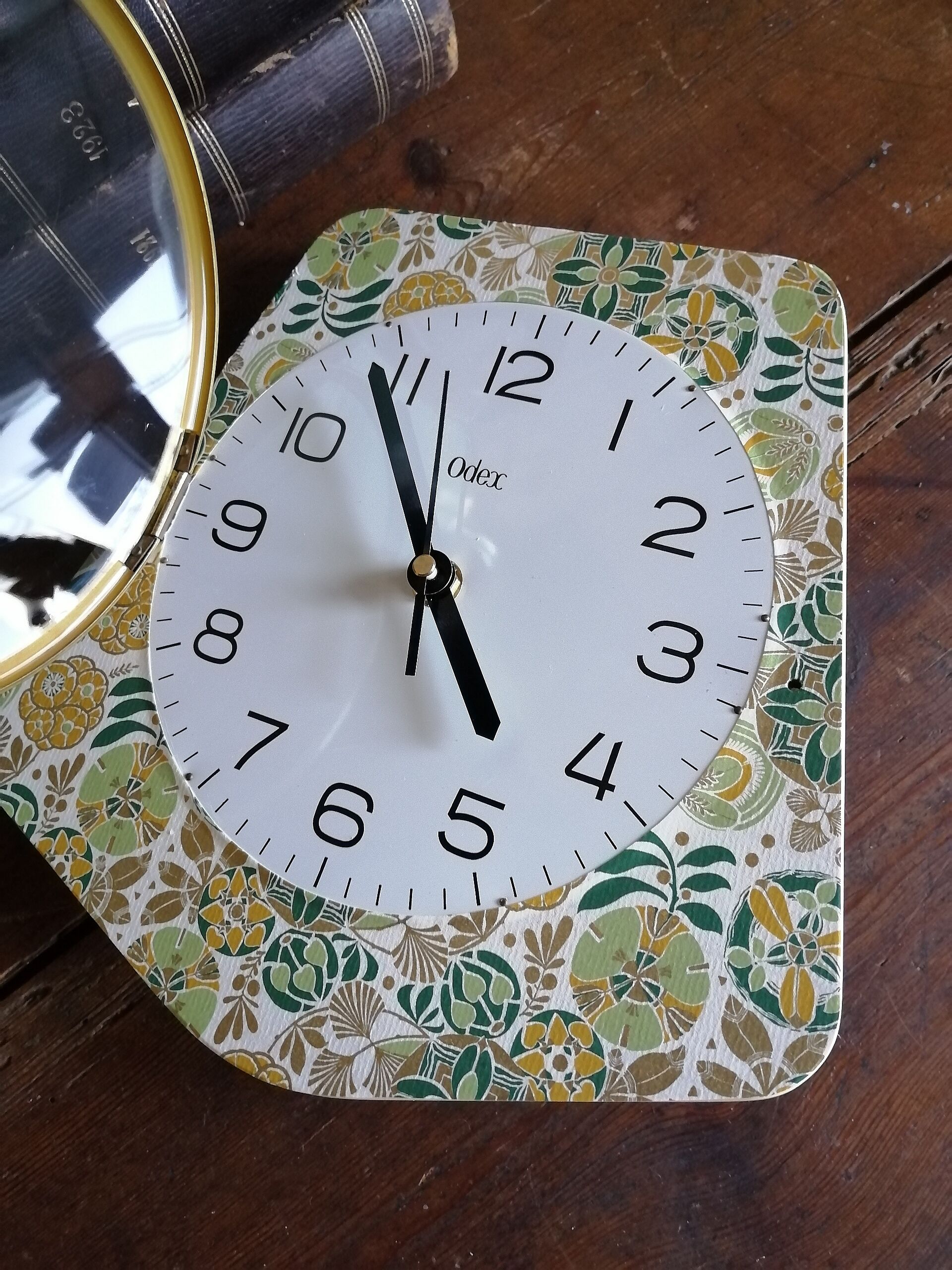 Vintage clock, "Odex" wall clock