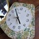 Horloge vintage, pendule murale "Odex"