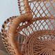 Small emmanuelle armchair for vintage doll wicker / rattan new