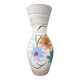 Ceramic vase with floral pattern