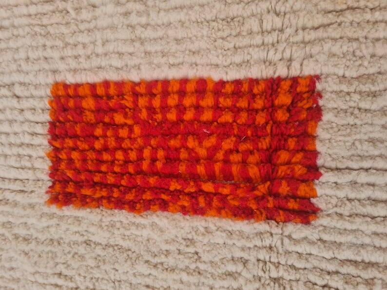 Handmade pure wool rug size 150 x 250 cm