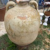 Old terracotta jar