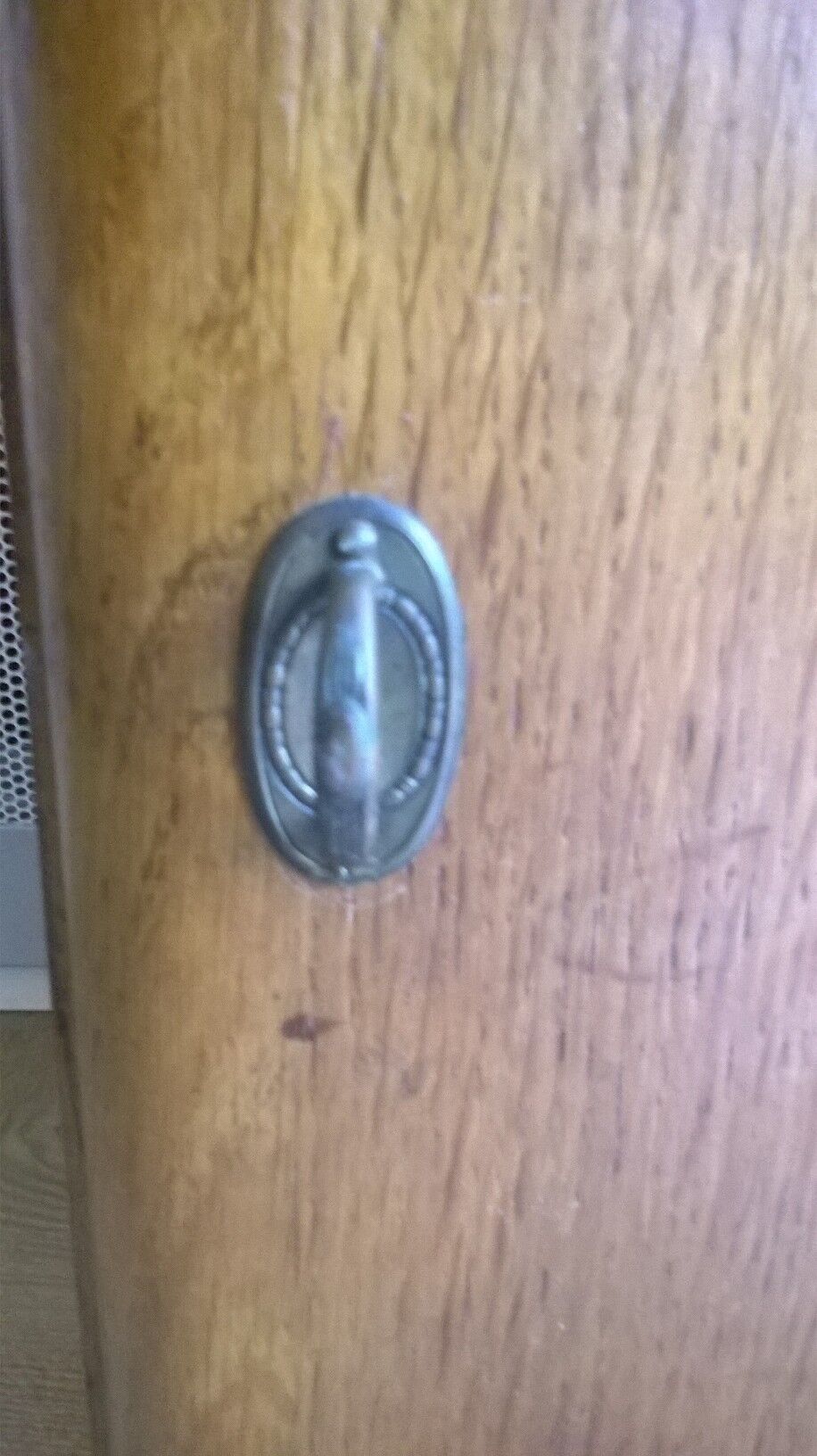 Armoire à pharmacie bois art déco