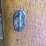 Armoire à pharmacie bois art déco