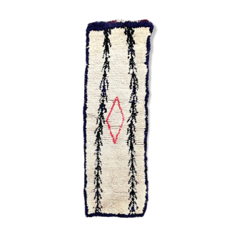 Carpet berbere beni ouarain 65x200 cm