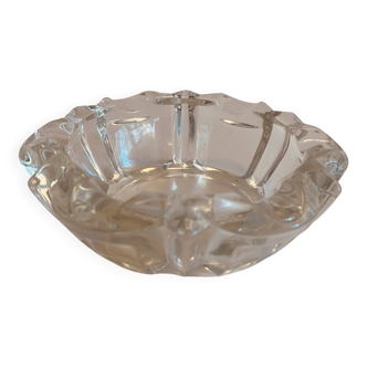 Round glass ashtray