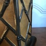 Vintage ceramic lamp bamboo style