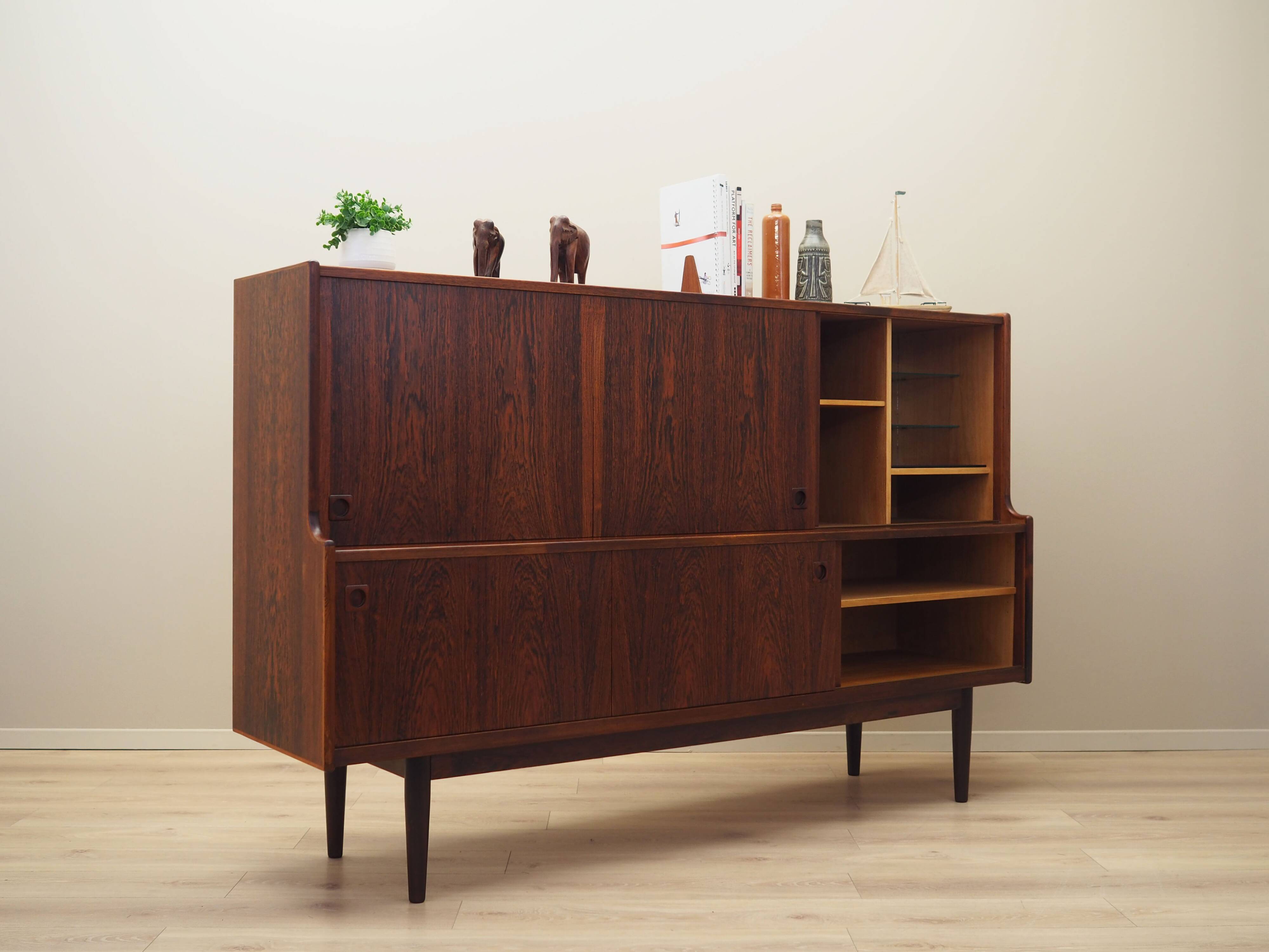 Rosewood highboard, Danish design, 1960s, designer: Johannes Andersen, manu