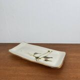 Rectangular dish "La Colombe", 1950/60, Madeleine Brault