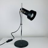 1960s black spot desk lamp, vintage