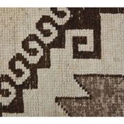 1970s Vintage Turkish Hand-Knotted Wool Cotton Beige Runner Rug 94x316