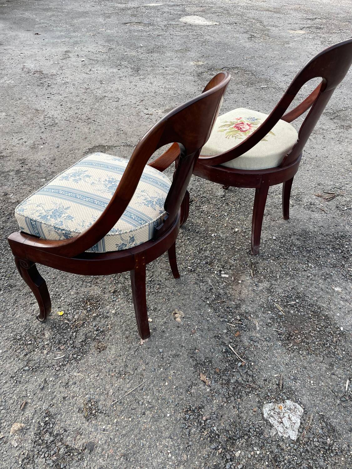 4 Napoleon III chairs