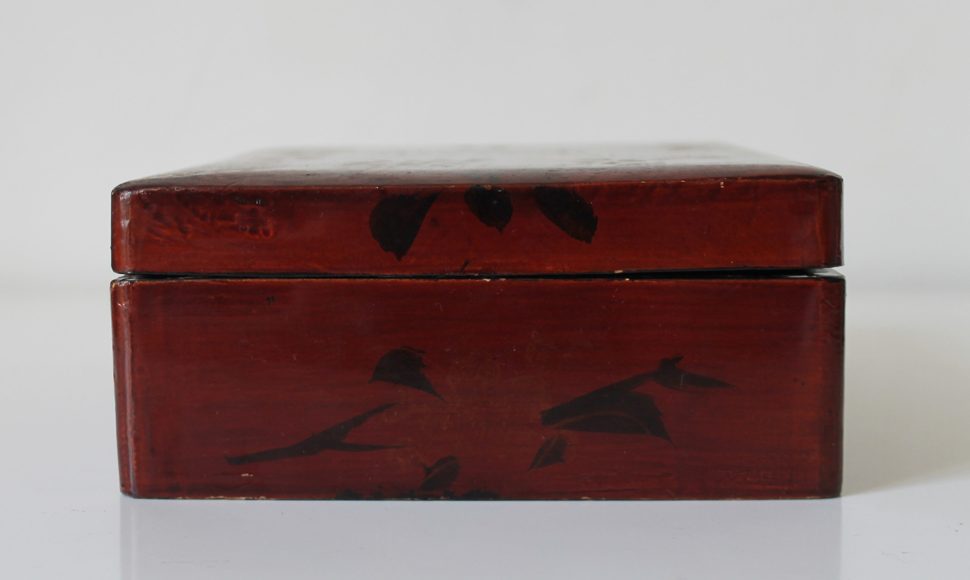 Japanese jewelry box Hiramaki lacquer