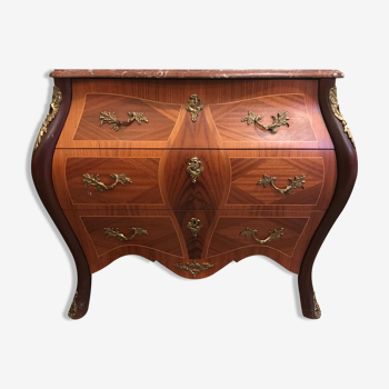 3-drawer neo-baroque commodus circa 1960 (pair available)