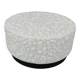 Textured milky glass ceiling light from the mid-century, Czechoslovakia, 1960s.