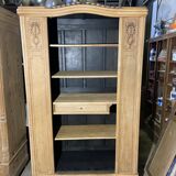 Dresser, bookcase in raw wood
