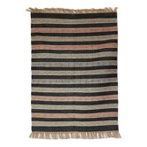 Handmade jute-wool kilim rug 150x90cm