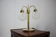 1980s Preciosa Glass Table Lamp, Czechoslovakia