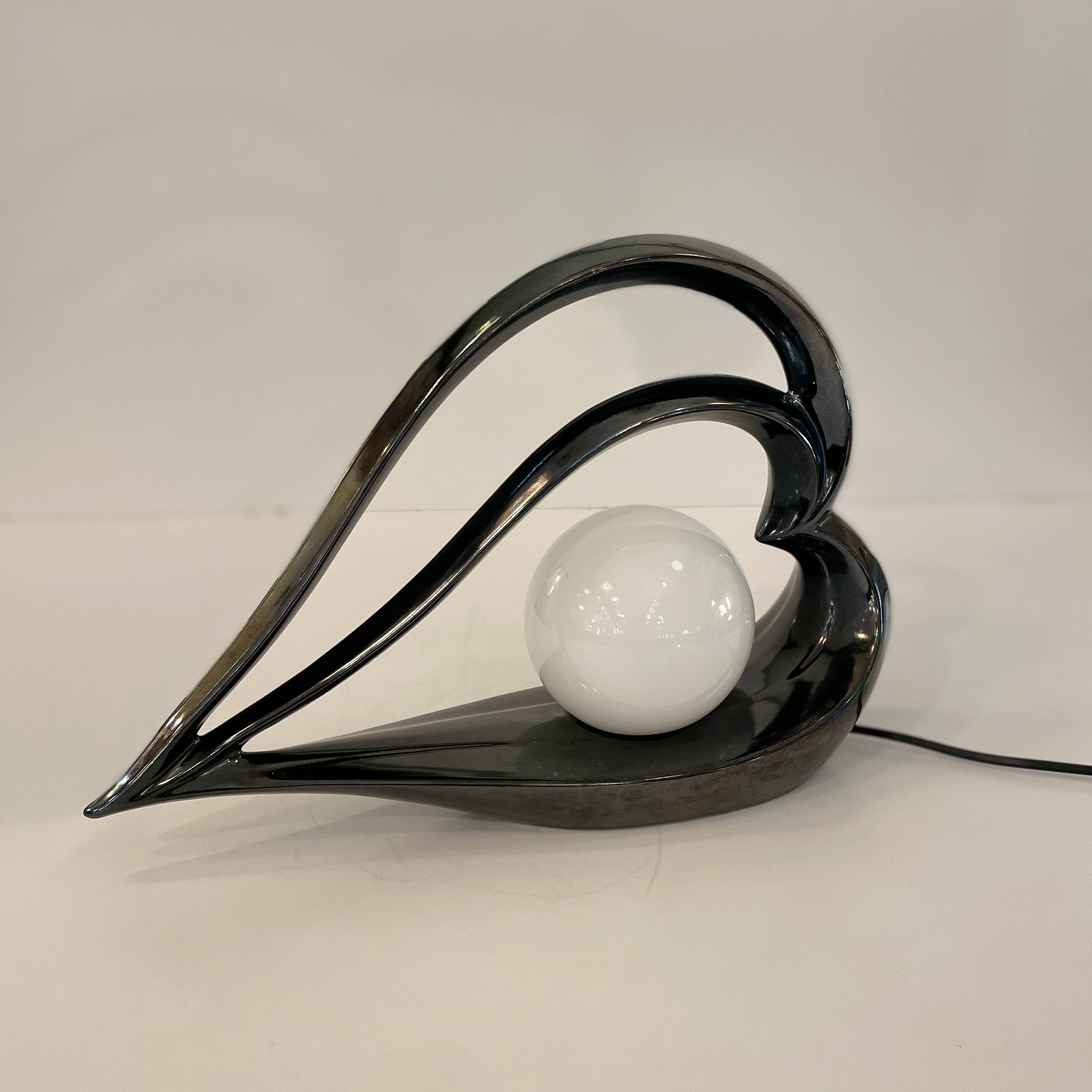 Ceramic Table Lamp in the style of Harris Lamps from 1970'