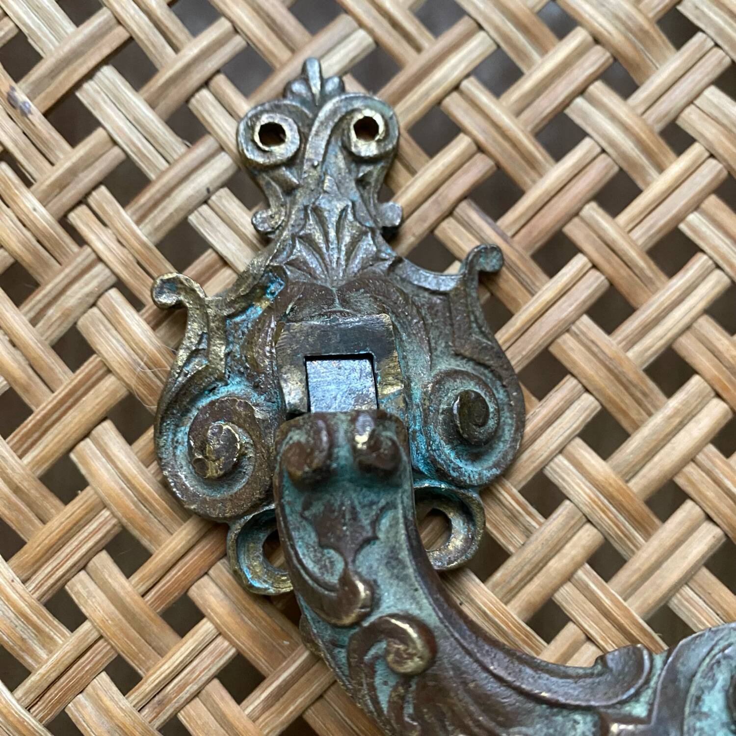 Antique furniture or door handles