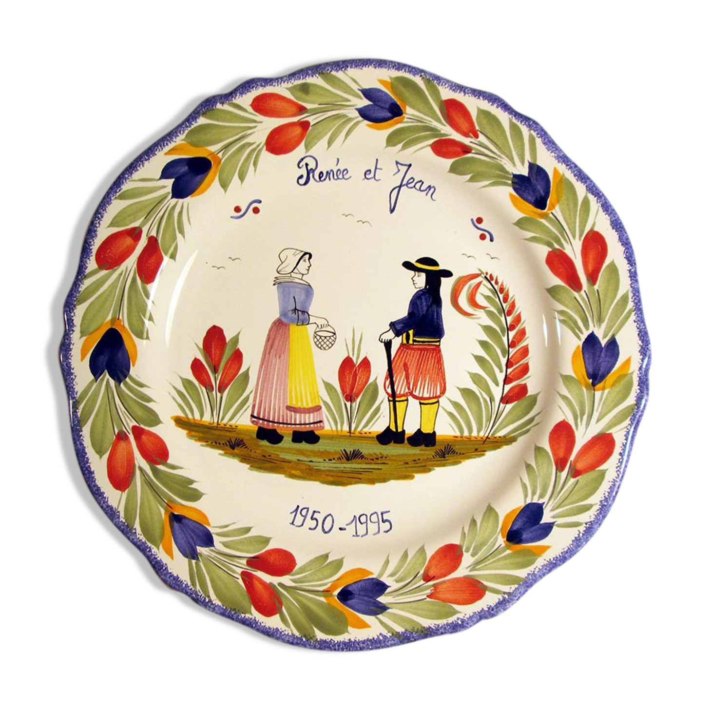Quimper wall plate