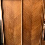 Wardrobe sewing door