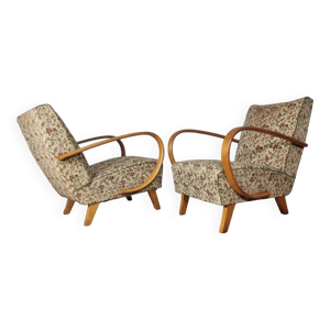 fauteuils Art Déco par - jindrich halabala